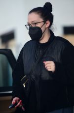 KAT DENNINGS and Andrew W.K. Sstocking up on Art Supplies in Los Angeles 01/03/2024
