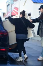 KAT DENNINGS and Andrew W.K. Sstocking up on Art Supplies in Los Angeles 01/03/2024