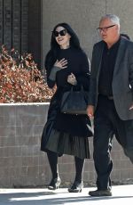 KAT VON D Leaves LA Court 01/27/2024