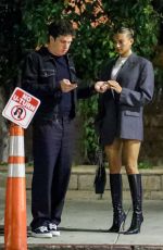 KATARINA DEME and Matthew Morton on a Dinner Date at Matsuhisa in Beverly Hills 01/18/2024