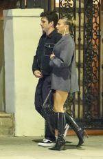 KATARINA DEME and Matthew Morton on a Dinner Date at Matsuhisa in Beverly Hills 01/18/2024