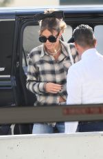 KATE BECKINSALE Arrives at LAX Airport in Los Angeles 01/28/2024