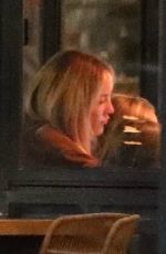 KATE HUDSON and Danny Fujikawa at Dinner Date at Zinque Restaurant in Malibu 01/09/2024
