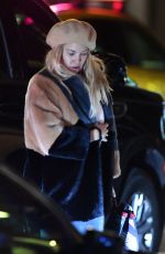 KATE HUDSON at Via Carota with a Friend in New York 01/04/2024