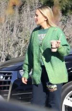 KATE HUDSON Leaves Shell Set Trailer in Los Angeles 01/18/2024
