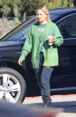KATE HUDSON Leaves Shell Set Trailer in Los Angeles 01/18/2024
