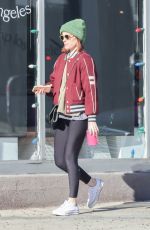KATE MARA Leaves Pilates Session in Los Angeles 01/09/2024