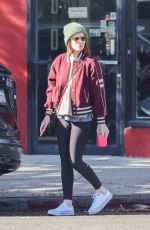 KATE MARA Leaves Pilates Session in Los Angeles 01/09/2024