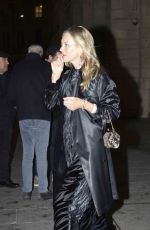 KATE MOSS Leaves Her Hotel in Paris 01/19/2024