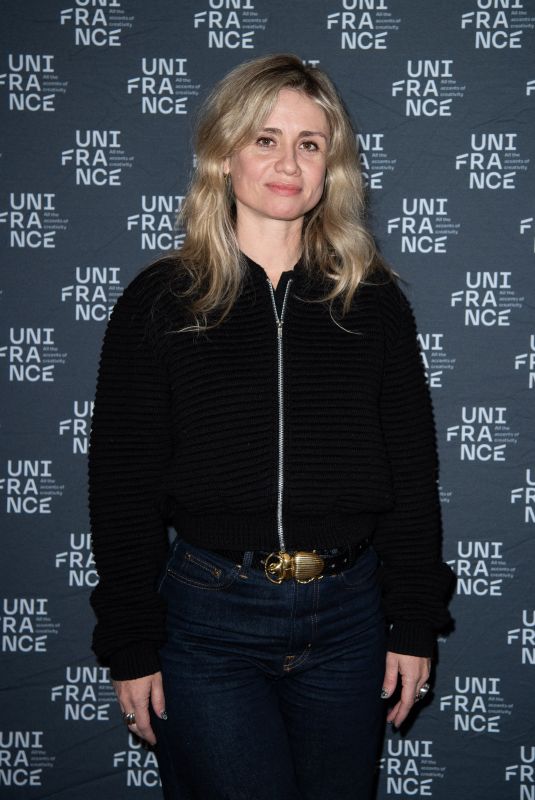 KATELL QUILLEVERE at French Cinema Award 2024 Photocall in Paris 01/18/2024