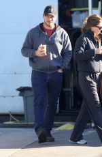 KATHERINE SCHWARZENEGGER and Chris Pratt on a Breakfast Date in Los Angeles 01/12/2024