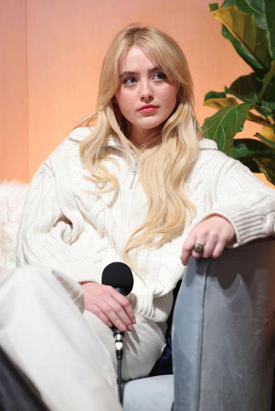KATHRYN NEWTON at Variety Sundance Studio Presented by Audible in Park City 01/21/2024