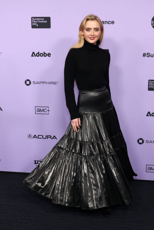 KATHRYN NEWTON at Winner Premiere at 2024 Sundance Film Festival in Park City 01/20/2024