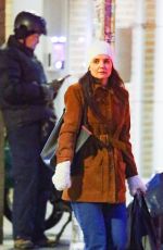 KATIE HOLMES Night Out in New York 01/04/2024