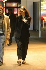 KATIE HOLMES Out for Dinner with Michael Fitzgerald in New York 01/10/2024