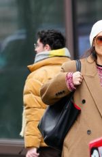 KATIE HOLMES Out in New York 01/07/2024