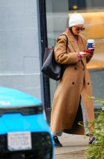KATIE HOLMES Out in New York 01/07/2024