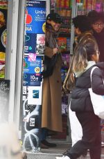 KATIE HOLMES Out Shopping on New Year