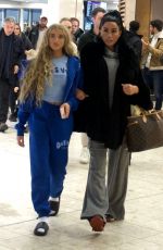 KATIE PRICE and PRINCESS ANDRE Arrives Back in UK from Ireland 01/17/2024