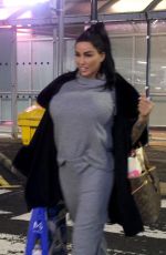 KATIE PRICE and PRINCESS ANDRE Arrives Back in UK from Ireland 01/17/2024