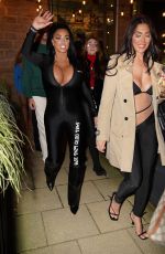 KATIE PRICE, CHLOE FERRY and CHANTELLE CONNELLY Arrives at Livello in Newcastle 01/27/2024