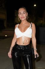 KATIE PRICE, CHLOE FERRY and CHANTELLE CONNELLY Arrives at Livello in Newcastle 01/27/2024