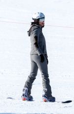 KATY PERRY Out Snowboarding in Aspen 01/06/2024