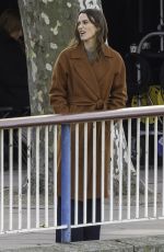 KEIRA KNIGHTLEY on the Set of Netflix Thriller Black Doves in London 01/07/2024