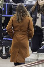 KEIRA KNIGHTLEY on the Set of Netflix Thriller Black Doves in London 01/07/2024