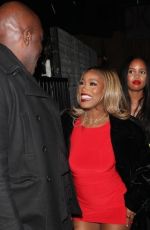 KEKE PALMER Arrives at a Golden Globes Afterparty in Los Angeles 01/07/2024