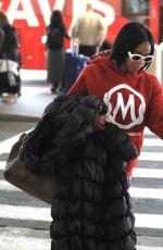 KELLY ROWLAND at LAX Airport in Los Angeles 01/10/2024
