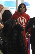 KELLY ROWLAND at LAX Airport in Los Angeles 01/10/2024