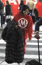 KELLY ROWLAND at LAX Airport in Los Angeles 01/10/2024