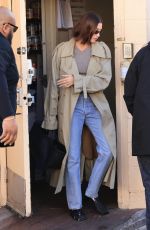 KENDALL JENNER and HAILEY BIEBER Leaves Nate