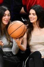 KENDALL JENNER at Oklahoma City Thunder vs Los Angeles Lakers Game at Crypto.com Arena in Los Angeles 01/15/2024