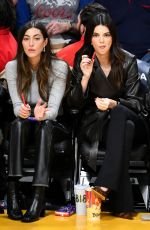 KENDALL JENNER at Oklahoma City Thunder vs Los Angeles Lakers Game at Crypto.com Arena in Los Angeles 01/15/2024