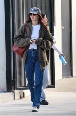 KENDALL JENNER Shopping at Tufenkian Artisan Carpets Store in Los Angeles 01/16/2024
