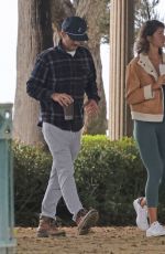 KENDALL YATES and Luke Wilson Out at a Park in Los Angeles 01/21/2024