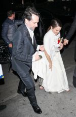 KERI RUSSELL Arrives at Critics Choice Awards Afterparty at Chateau Marmont in Los Angeles 01/14/2024