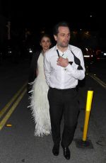 KERI RUSSELL Leaves Golden Globes Afterparty at Spago Restaurant in Beverly Hills 01/07/2024