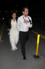 KERI RUSSELL Leaves Golden Globes Afterparty at Spago Restaurant in Beverly Hills 01/07/2024