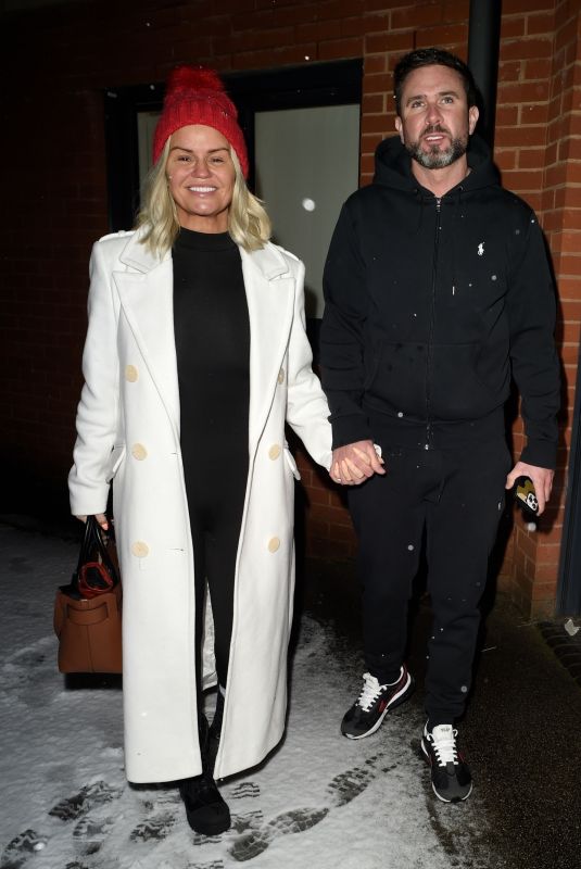 KERRY KATONA and Ryan Mahoney Heading to Pall Mall Medical in Merseyside 01/16/2024