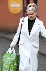 KERRY KATONA Leaves Pall Mall Medical Centre in Merseyside 01/20/2024