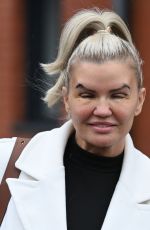 KERRY KATONA Leaves Pall Mall Medical Centre in Merseyside 01/20/2024