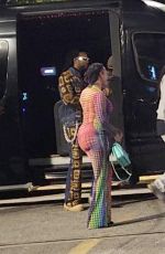 KESHA WARD Arrives at LeBron James