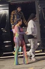 KESHA WARD Arrives at LeBron James