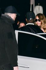 KIM KARDASHIAN and MARIAH CAREY Leaves Dinner with Their Kids at Nobu in Malibu 01/14/2024