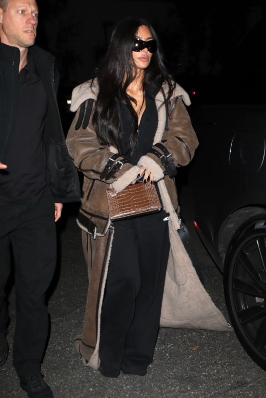 KIM KARDASHIAN at Saints’ Basketball Game in Los Angeles 01/26/2024