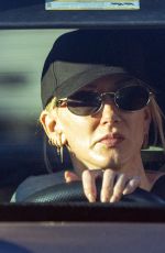 KIMBERLY STEWART Out Driving in Los Angeles 01/29/2024