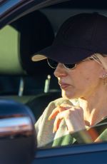 KIMBERLY STEWART Out Driving in Los Angeles 01/29/2024